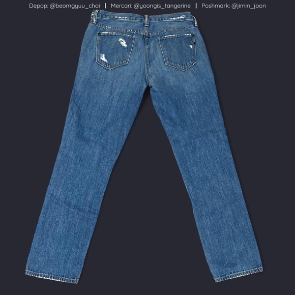 Low rise straight jeans - Picture 5 of 8